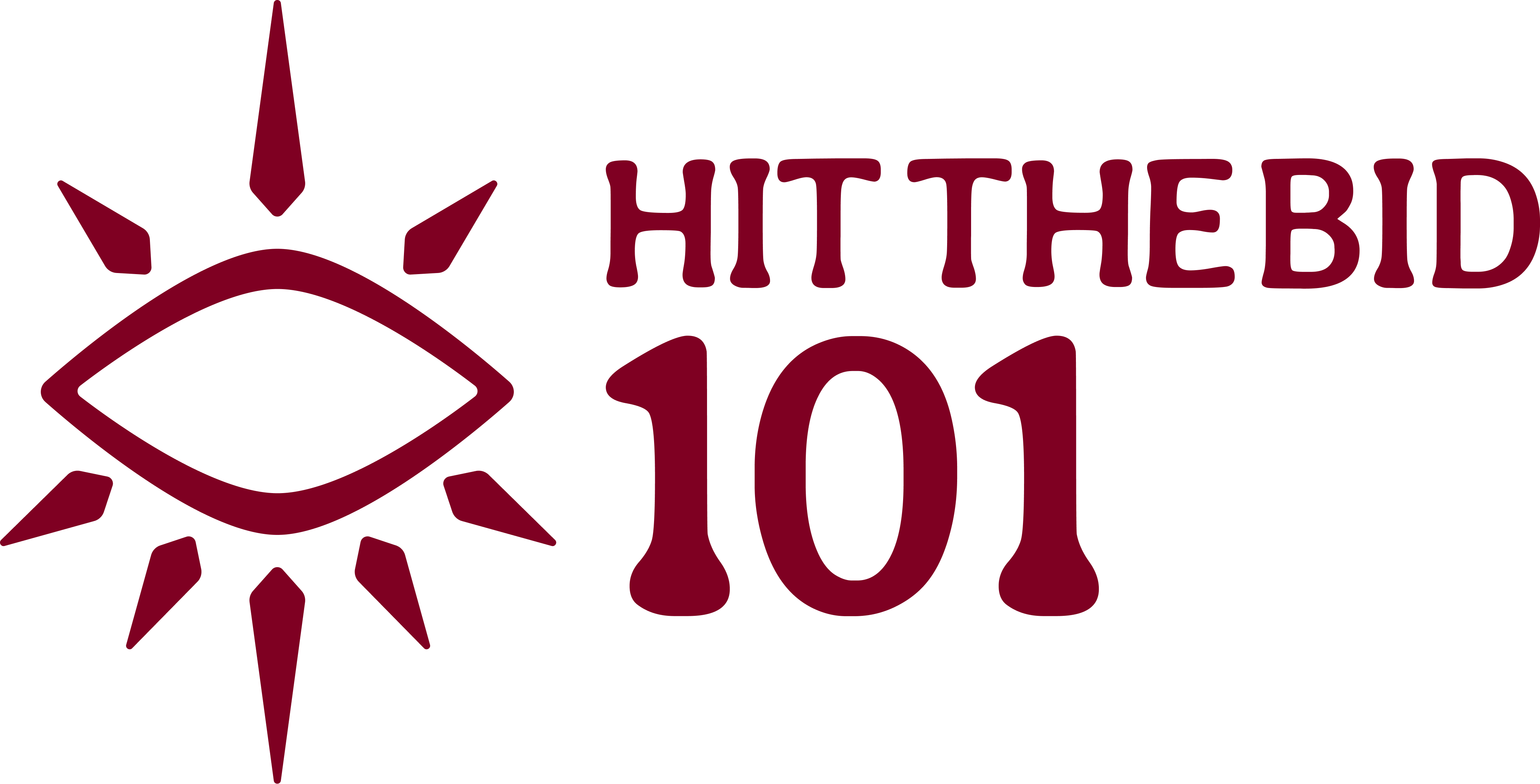 hit the bid 101 logo