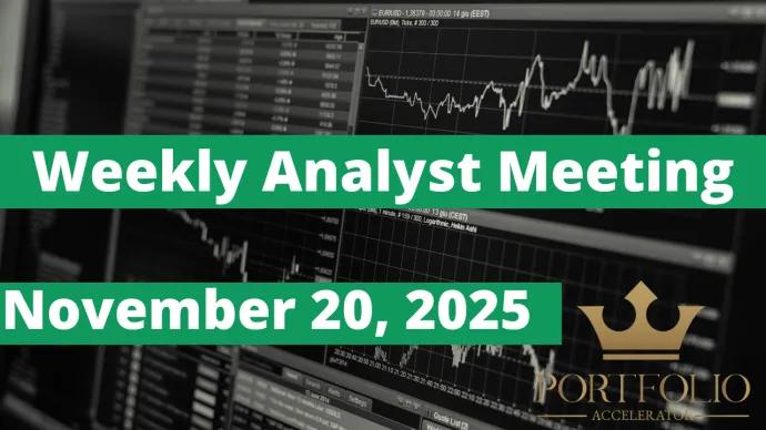 WEEKLY ANALYST MEETING 